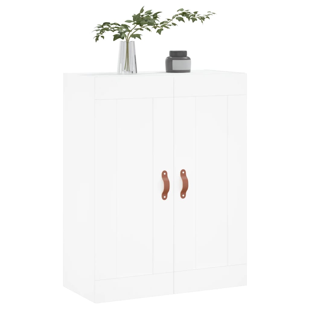 Wandschrank Weiß 69,5x34x90 cm Holzwerkstoff