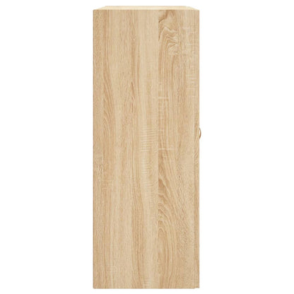 Wandschrank Sonoma-Eiche 69,5x34x90 cm Holzwerkstoff