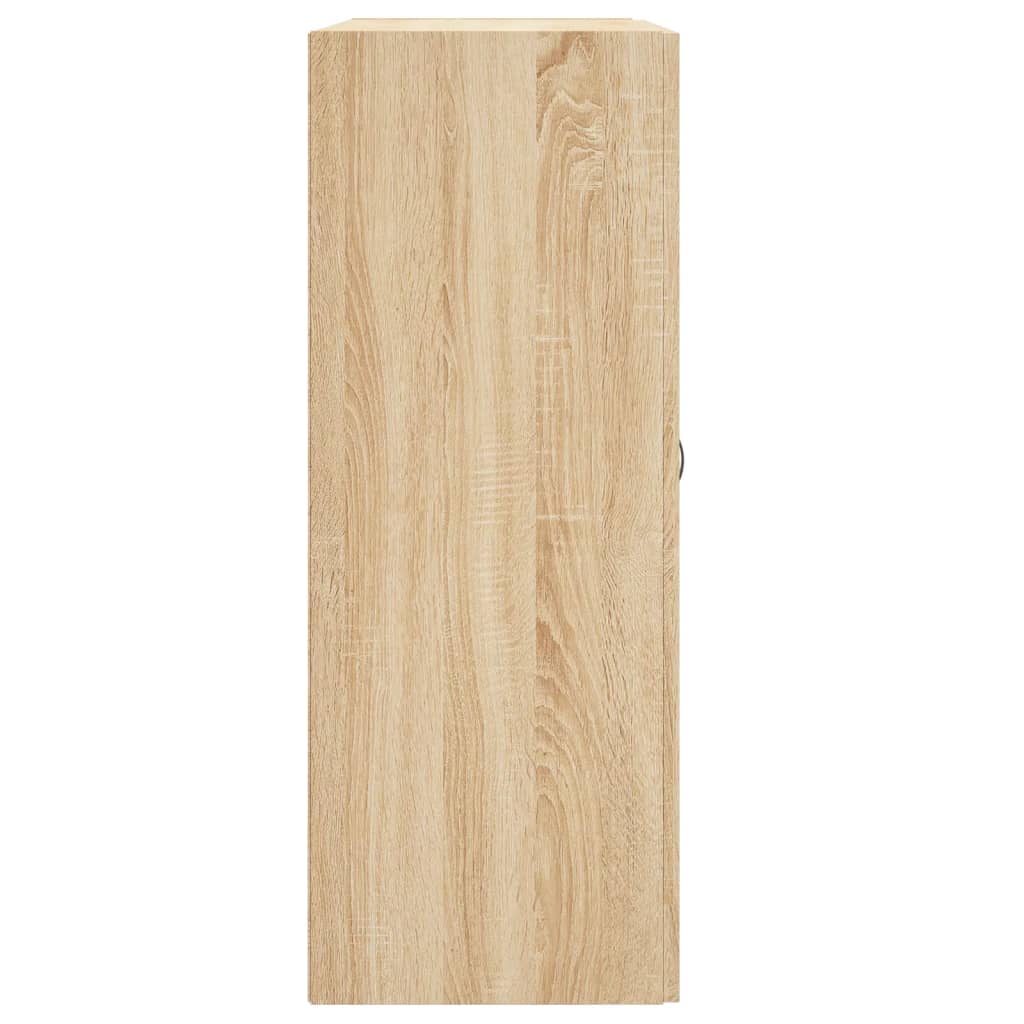 Wandschrank Sonoma-Eiche 69,5x34x90 cm Holzwerkstoff
