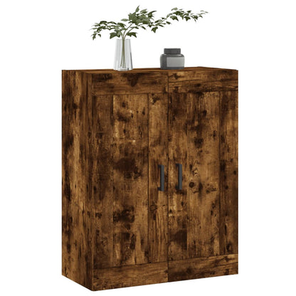Wandschrank Räuchereiche 69,5x34x90 cm Holzwerkstoff