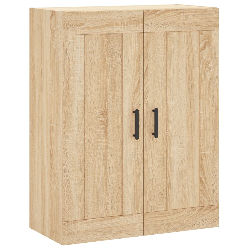 Wandschrank Sonoma-Eiche 69,5x34x90 cm Holzwerkstoff