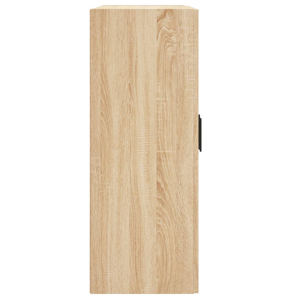 Wandschrank Sonoma-Eiche 69,5x34x90 cm Holzwerkstoff