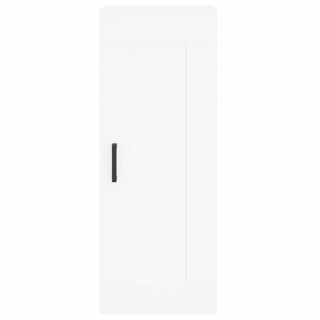 Wandschrank Weiß 34,5x34x90 cm Holzwerkstoff