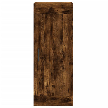 Wandschrank Räuchereiche 34,5x34x90 cm Holzwerkstoff