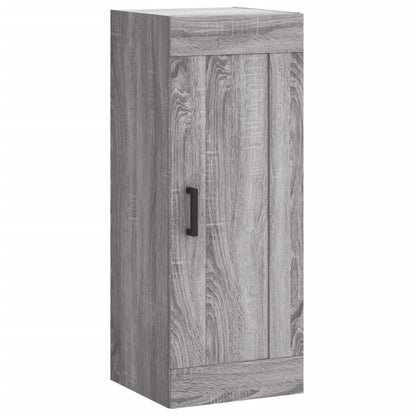 Wandschrank Grau Sonoma 34,5x34x90 cm Holzwerkstoff