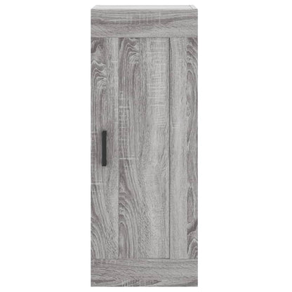 Wandschrank Grau Sonoma 34,5x34x90 cm Holzwerkstoff