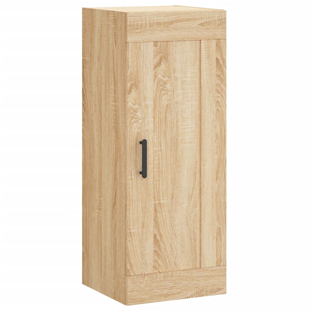 Wandschrank Sonoma-Eiche 34,5x34x90 cm Holzwerkstoff