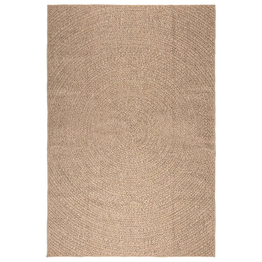 Teppich 160x230 cm Jute-Optik Innen und Außen