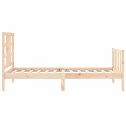 Massivholzbett ohne Matratze 100x200 cm Kiefernholz