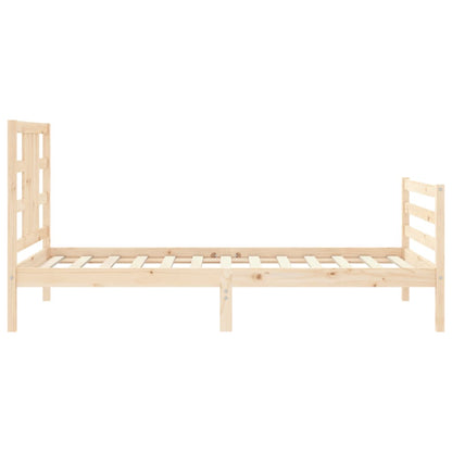 Massivholzbett ohne Matratze 100x200 cm Kiefernholz