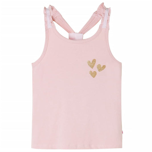 Kinder-Tanktop Hellrosa 140