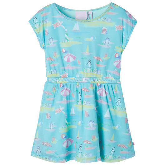 Kinderkleid Hellblau 92