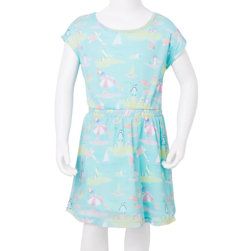 Kinderkleid Hellblau 92