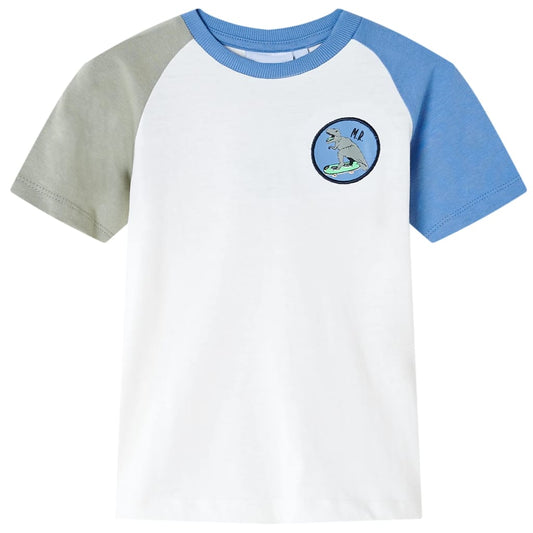 Kinder-T-Shirt Ecru 92