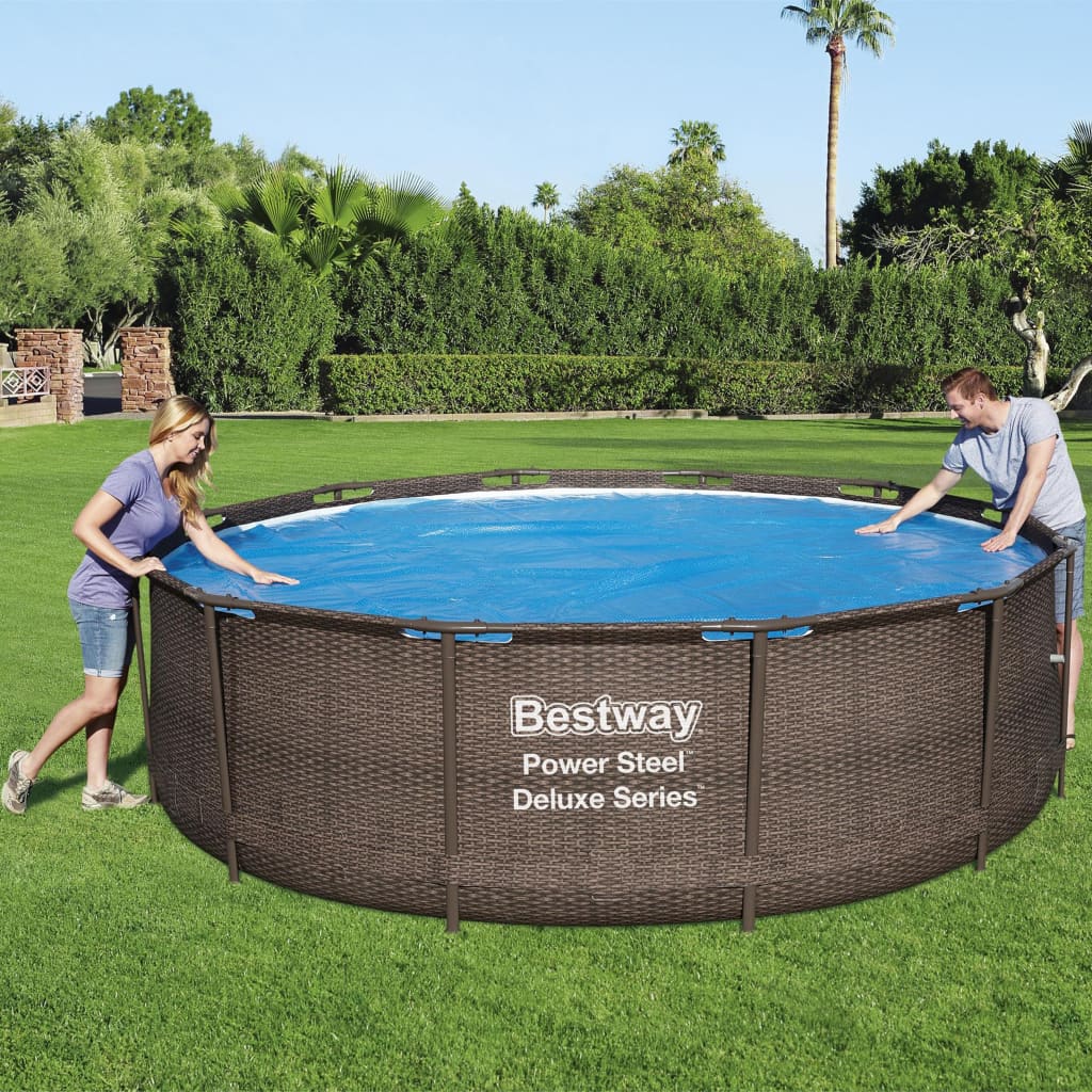 Bestway Pool-Solarabdeckplane Flowclear 356 cm