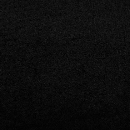 2-Sitzer-Sofa mit Kissen Schwarz 120 cm Mikrofasergewebe