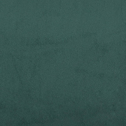 4-tlg. Sofagarnitur mit Kissen Dunkelgrün Samt
