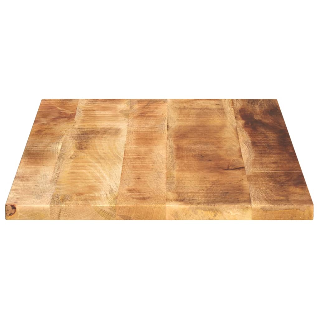 Tischplatte 110x50x3,8 cm Rechteckig Raues Massivholz Mango