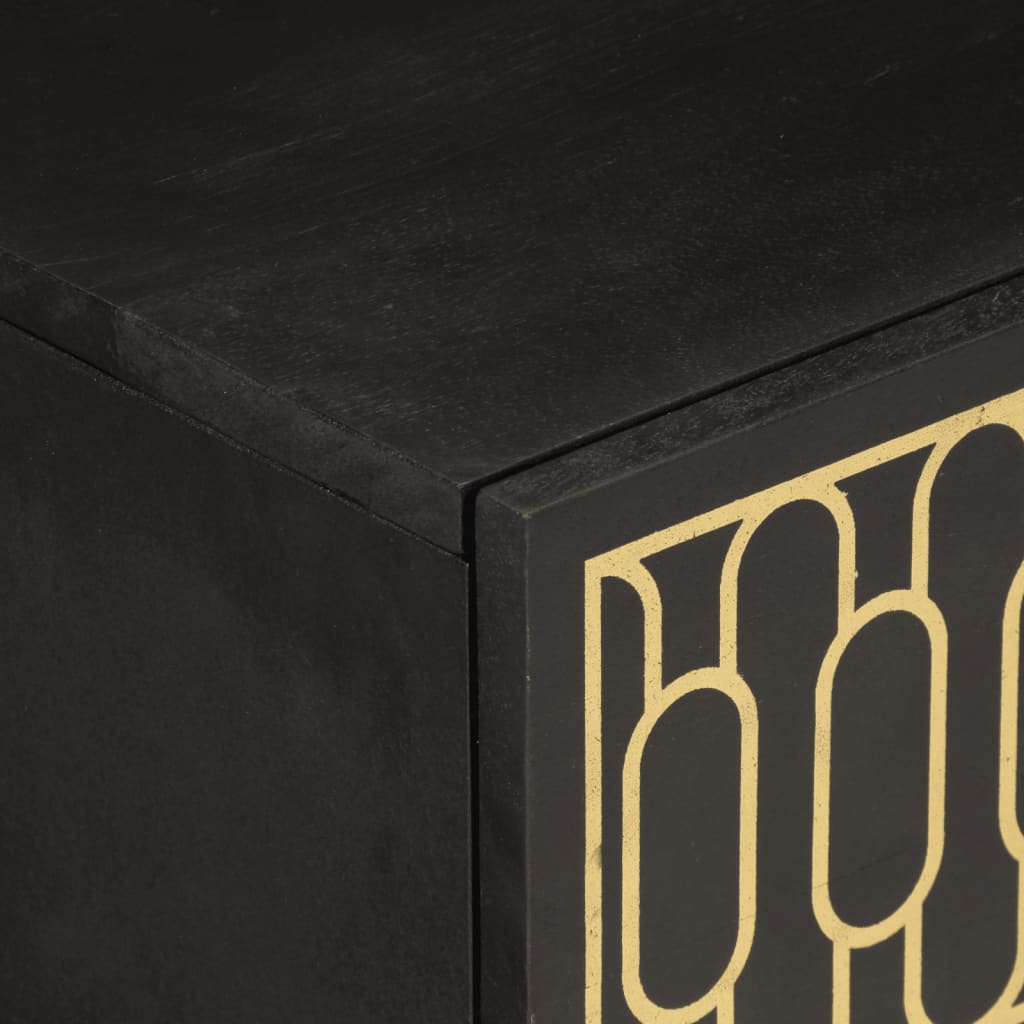Nachttisch 40x33x46 cm Massivholz Mango