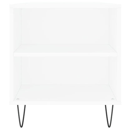 Couchtisch Weiß 102x44,5x50 cm Holzwerkstoff