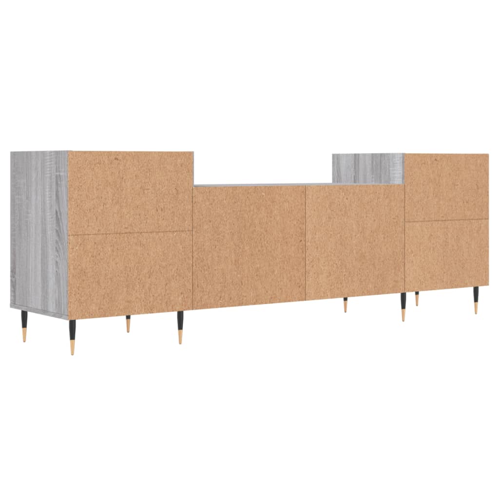 TV-Schrank Grau Sonoma 160x35x55 cm Holzwerkstoff