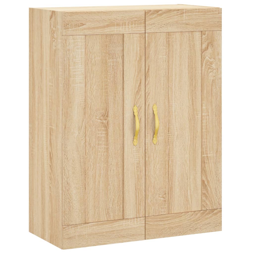 Wandschrank Sonoma-Eiche 69,5x34x90 cm Holzwerkstoff