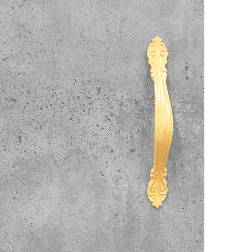 Wandschrank Betongrau 69,5x34x90 cm Holzwerkstoff