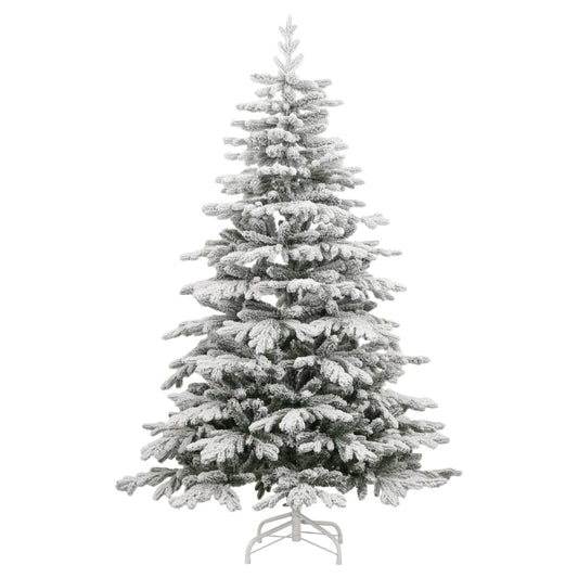 Künstlicher Weihnachtsbaum Klappbar Beschneit 240 cm