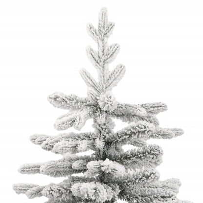 Künstlicher Weihnachtsbaum Klappbar Beschneit 240 cm