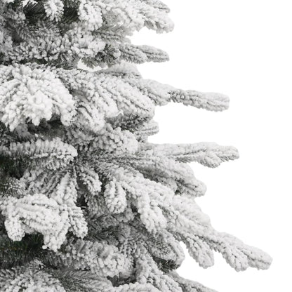 Künstlicher Weihnachtsbaum Klappbar Beschneit 240 cm