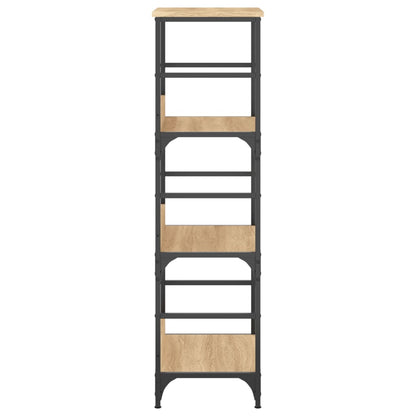 Bücherregal Sonoma-Eiche 50x33x117,5 cm Holzwerkstoff