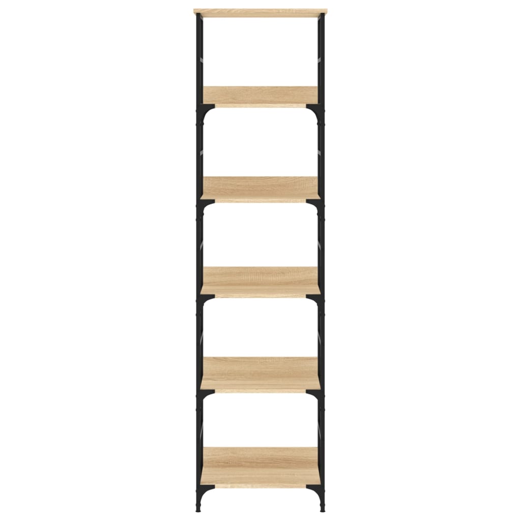 Bücherregal Sonoma-Eiche 50 x 33 x 188,5 cm Holzwerkstoff