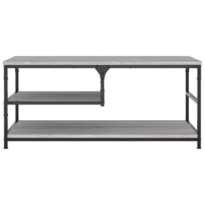 Couchtisch Grau Sonoma 90x49x40 cm Holzwerkstoff