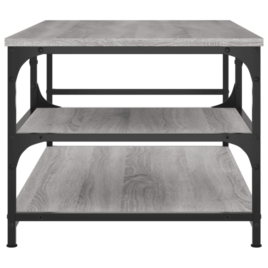 Couchtisch Grau Sonoma 90x49x40 cm Holzwerkstoff