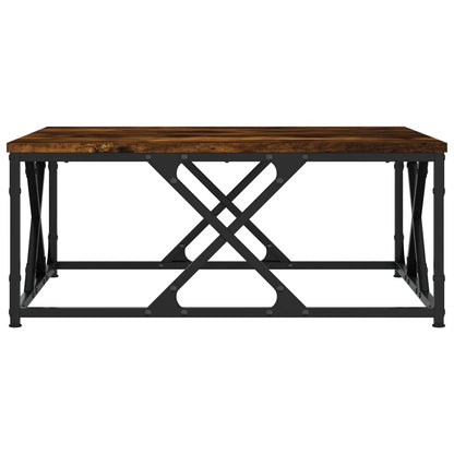 Couchtisch Räuchereiche 70x70x30 cm Holzwerkstoff