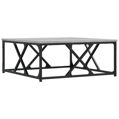 Couchtisch Grau Sonoma 70x70x30 cm Holzwerkstoff