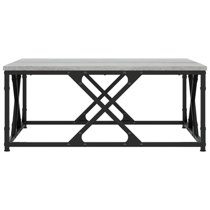 Couchtisch Grau Sonoma 70x70x30 cm Holzwerkstoff