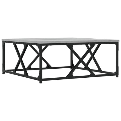 Couchtisch Grau Sonoma 70x70x30 cm Holzwerkstoff