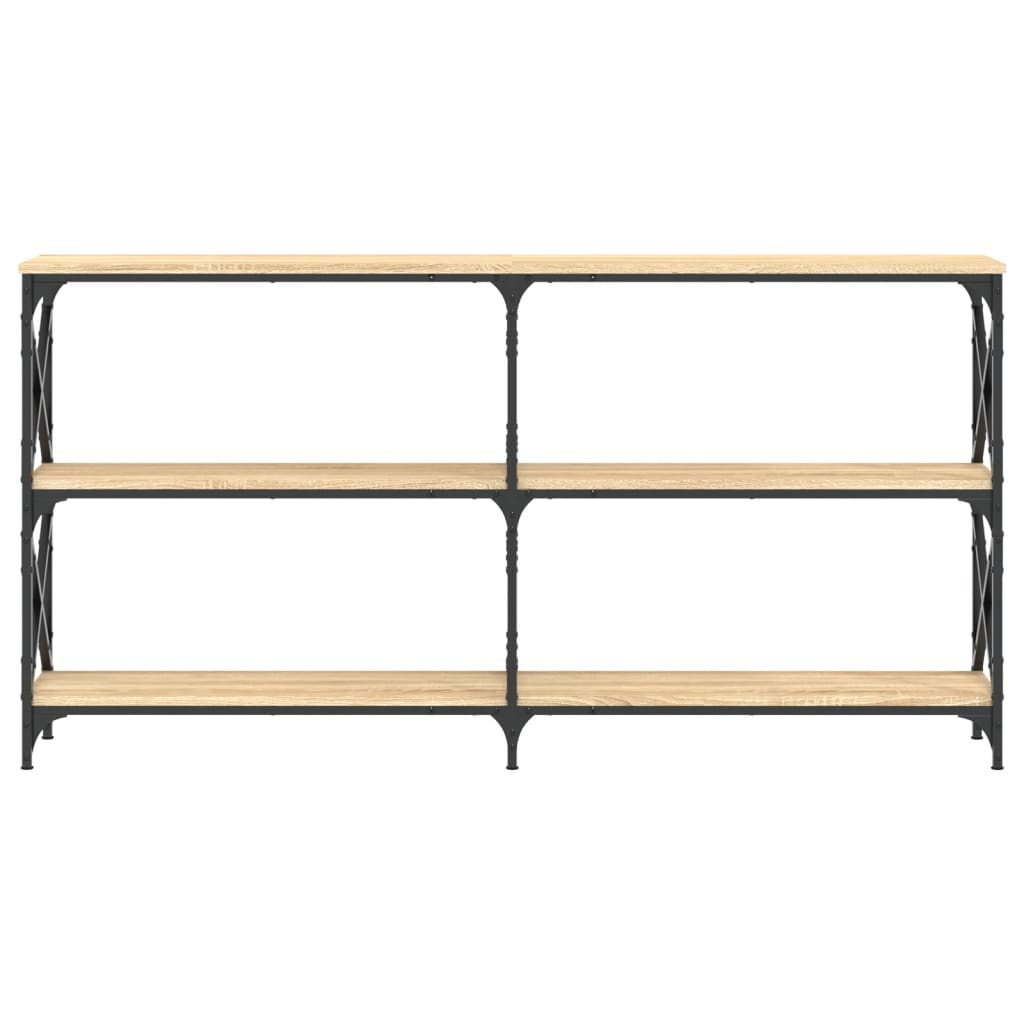 Konsolentisch Sonoma-Eiche 156x28x80,5 cm Holzwerkstoff