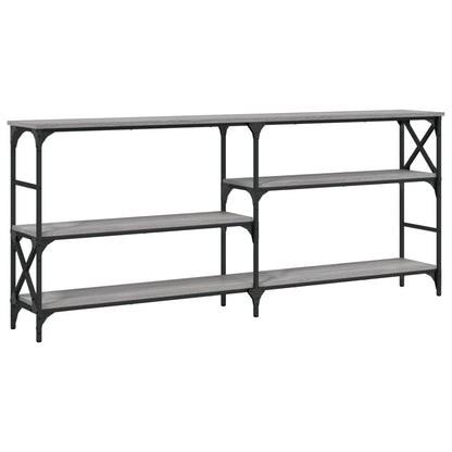 Konsolentisch Grau Sonoma 180x29x76,5 cm Holzwerkstoff
