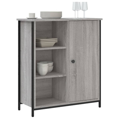 Sideboard Grau Sonoma 70x30x80 cm Holzwerkstoff