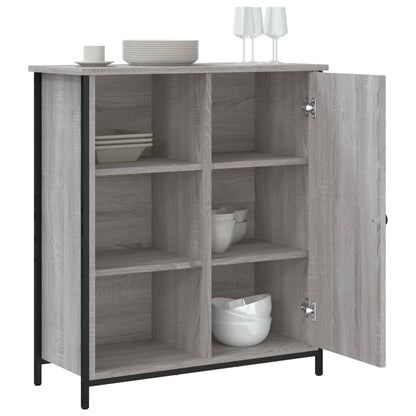 Sideboard Grau Sonoma 70x30x80 cm Holzwerkstoff
