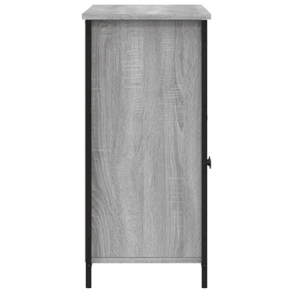 Sideboard Grau Sonoma 100x35x75 cm Holzwerkstoff