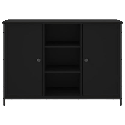 Sideboard Schwarz 100x35x70 cm Holzwerkstoff