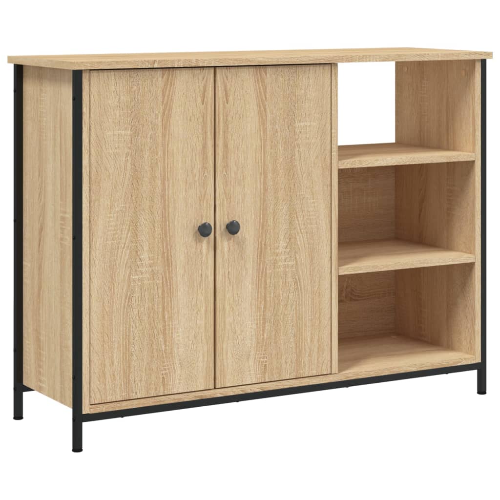 Sideboard Sonoma-Eiche 100x33x75 cm Holzwerkstoff