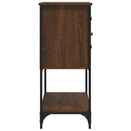 Sideboard Braun Eichen-Optik 100x36x85 cm Holzwerkstoff
