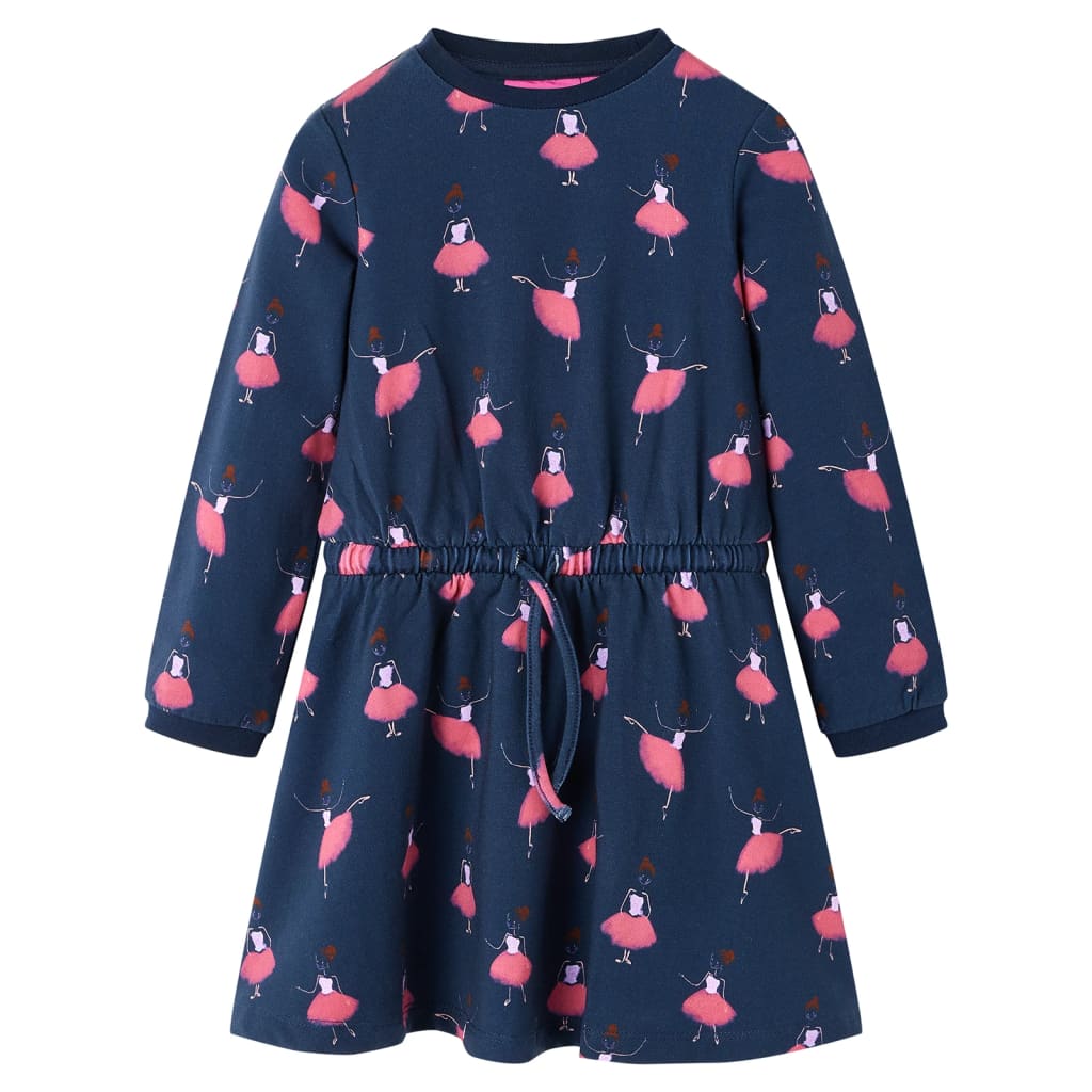 Kinderkleid Marineblau 92