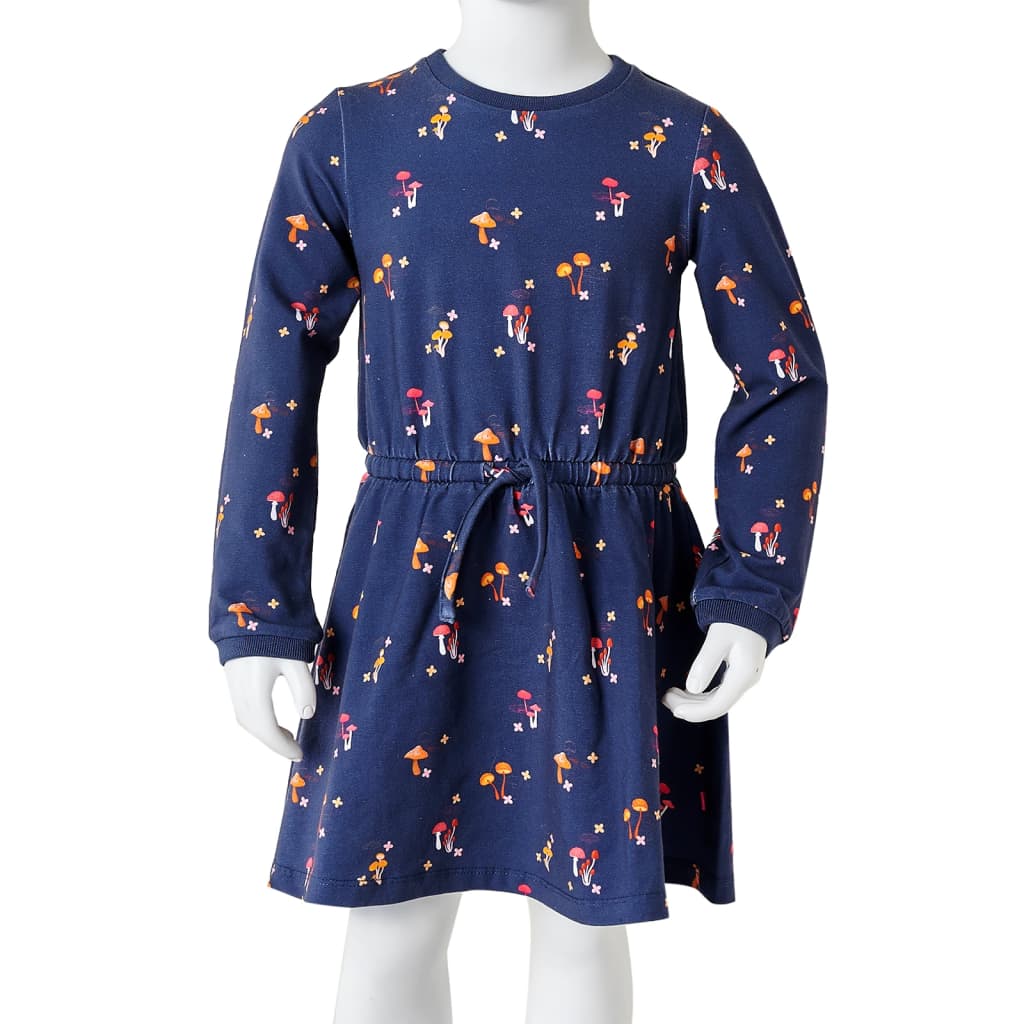 Kinderkleid Marineblau 92