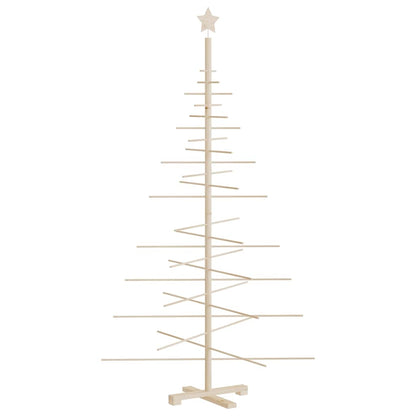 Weihnachtsbaum Holz zum Schmücken 180 cm Massivholz Kiefer