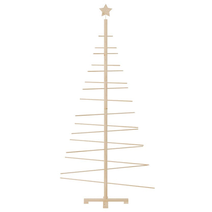 Weihnachtsbaum Holz zum Schmücken 180 cm Massivholz Kiefer
